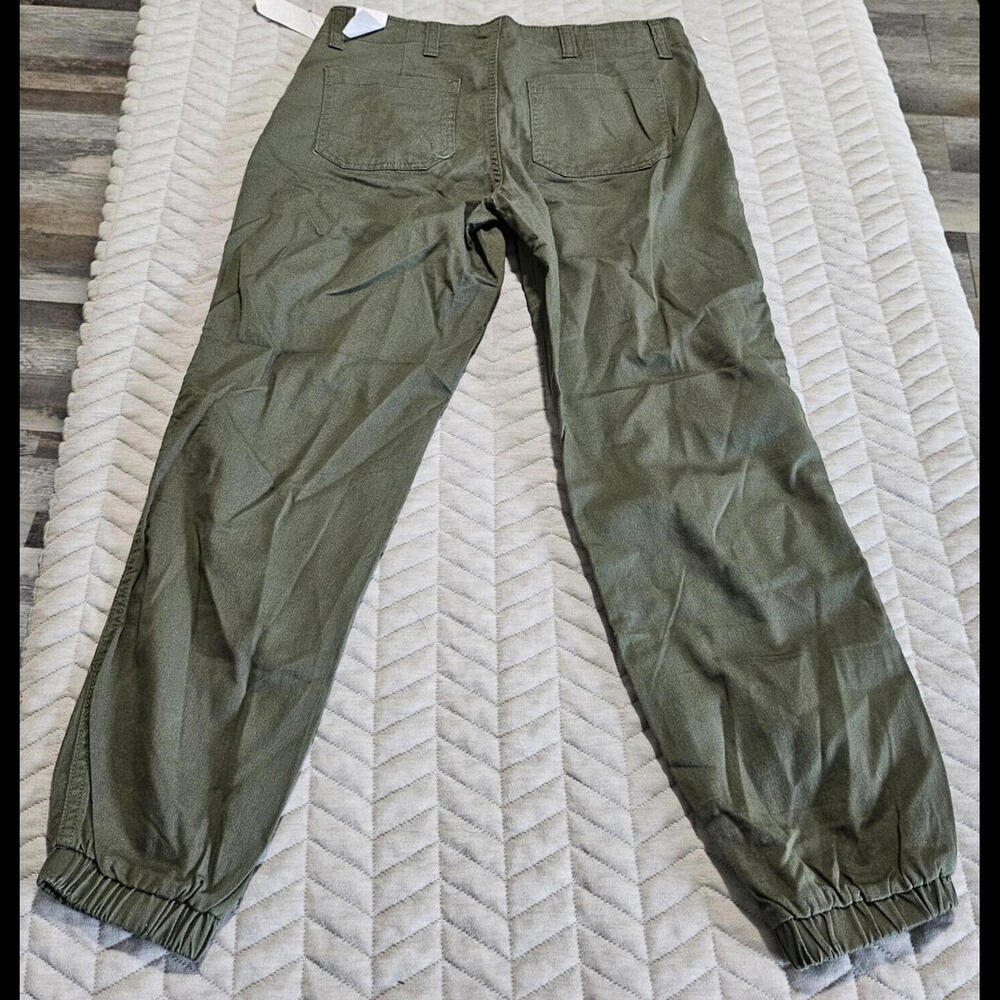 Vanilla Star Juniors Army Green cargo pants, joggers Juniors Size 1 New - Picture 2 of 9
